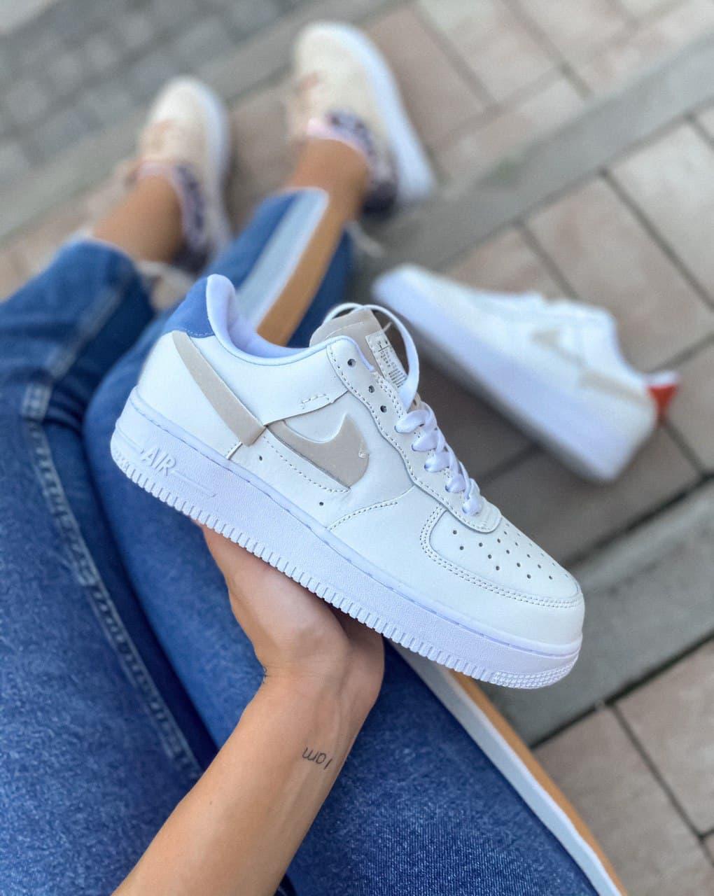 

Женские кроссовки Nike Air Force 1 LX wmns White / Найк Аир Форс Белые, Белый