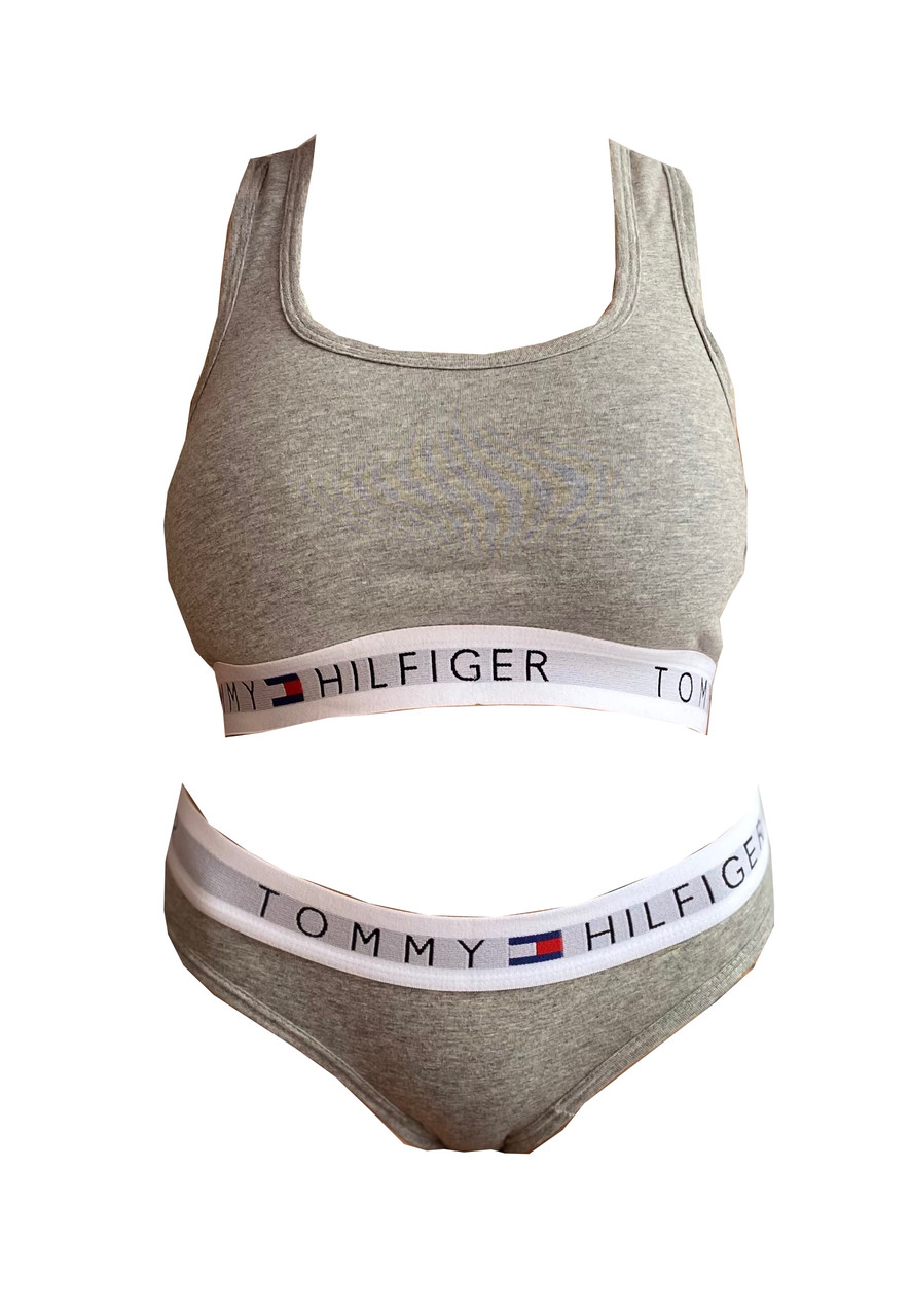 

Комплект слипы + топ Tommy Hilfiger Серый, M