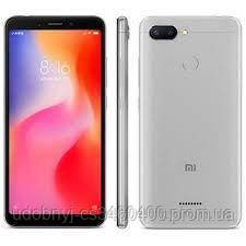 

Смартфон со сканером отпечатка пальца и двойной камерой на 2 сим Xiaomi Redmi 6 4/64GB Grey (Гарантия 12 мес), Серый