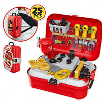 Портативний рюкзак Toy tool toy кейс дитячих інструментів рюкзак з інструментами для дітей, фото 5