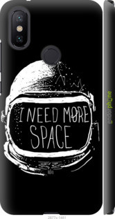 

Чехол на Xiaomi Mi A2 I need more space "2877c-1481-44019", Черный