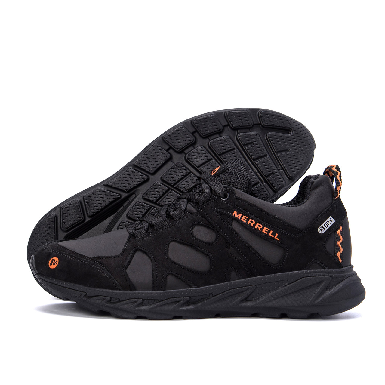 

Мужские кожаные кроссовки MERRELL Black (реплика), Черный