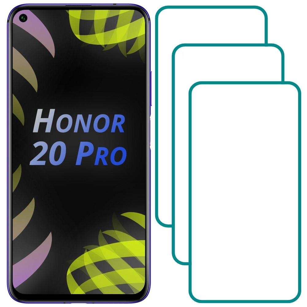 

Комплект Honor 20 Pro Защитные Стекла (3 шт.) (Хуавей Хонор 20 Про)