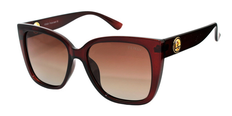 

Модные очки от солнца коричневые Polaroid Ferrari