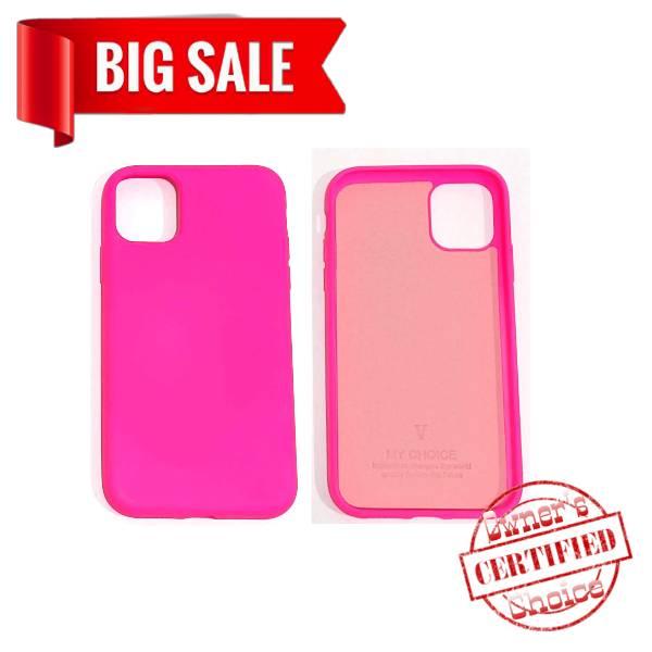 

Силиконовый чехол "Original Silicone Case" iPhone 11 Pink Neon