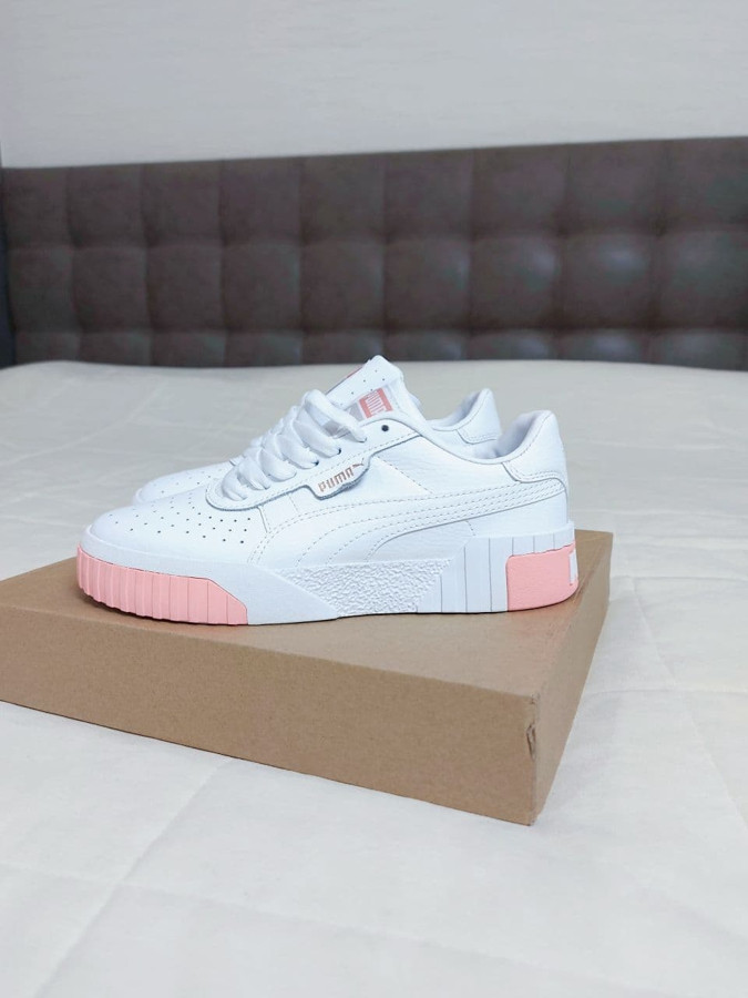 

Женские кроссовки Puma Cali White/Pink