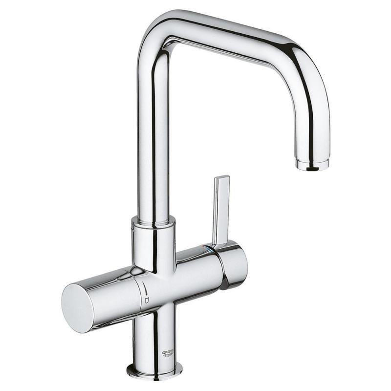 

Смеситель для кухни с фильтром Grohe Blue 31303000, Хром