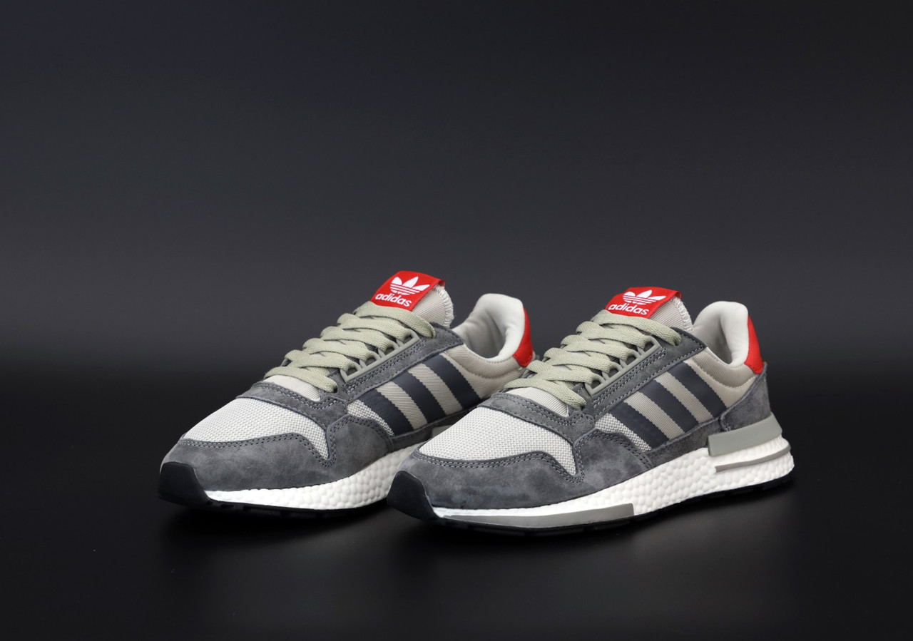 

Мужские серые кроссовки Adidas ZX 500 RM Commonwealth, Серый