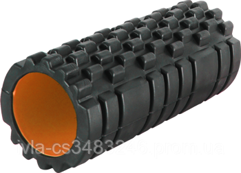 

Роллер масажный Power System Fitness Foam Roller PS-4050 Black/Orange, Черно-оранжевый