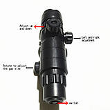 Лазерный прицел черного цвета для оружия NERF - Black laser sight for Nerf weapons, фото 2