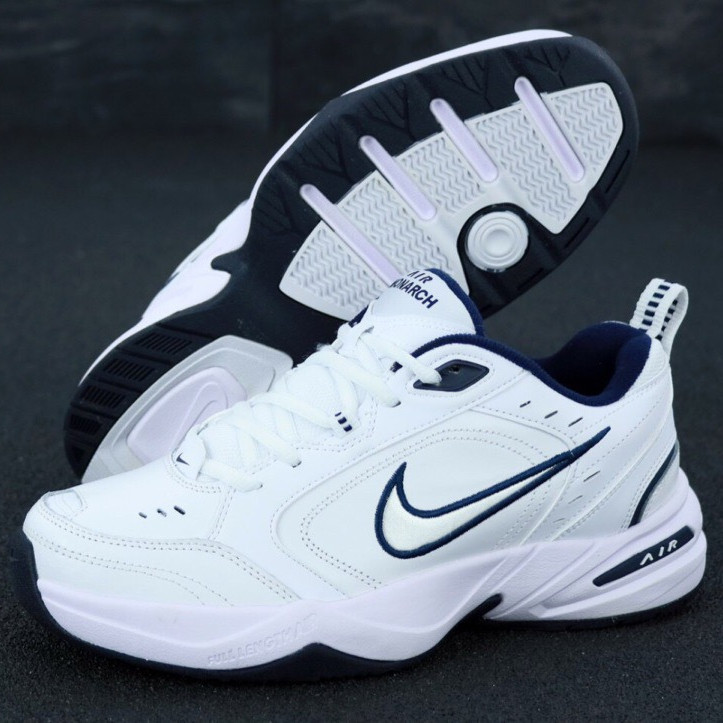 

Мужские кроссовки в стиле Nike AIR MONARCH IV, кожа, белый, Вьетнам 43 (КД-4