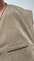 Чоловіча безрукавка на гудзиках Розмір XL ( Ф-22), фото 3