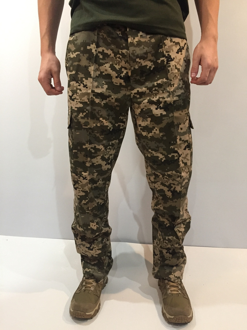 Тактические штаны для военных "Светлый пиксель" ВСУ 60, 44