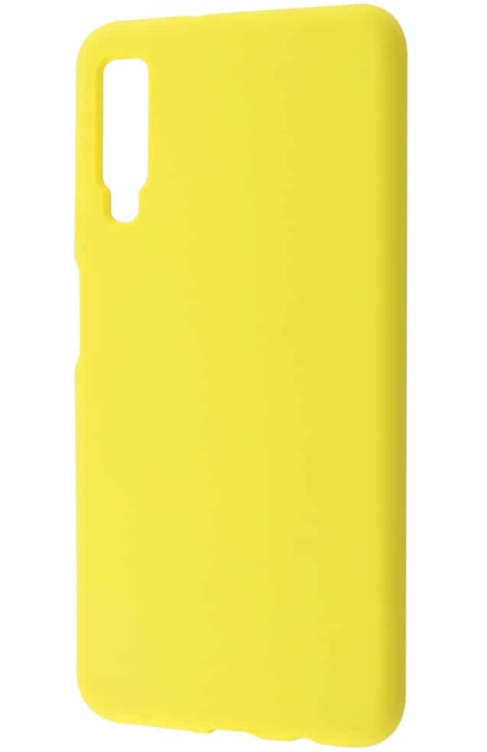 

Чехол Silicone Case WAVE Full с микрофиброй для Samsung Galaxy A750 Yellow (KG-1984), Желтый