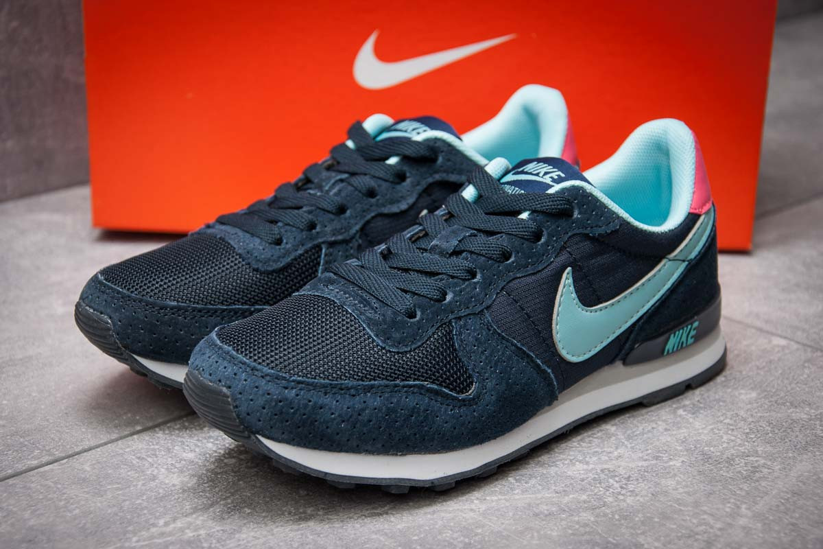 

Кроссовки женские 12921, Nike Internationalist, темно-синие, [ 41 ] р. 41-25,8см., Темно-синий