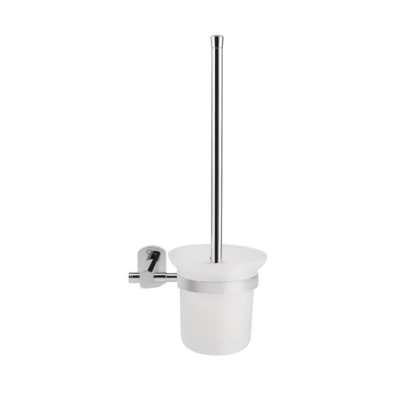 

Ершик для унитаза Qtap Liberty CRM 1157, Хром / белый