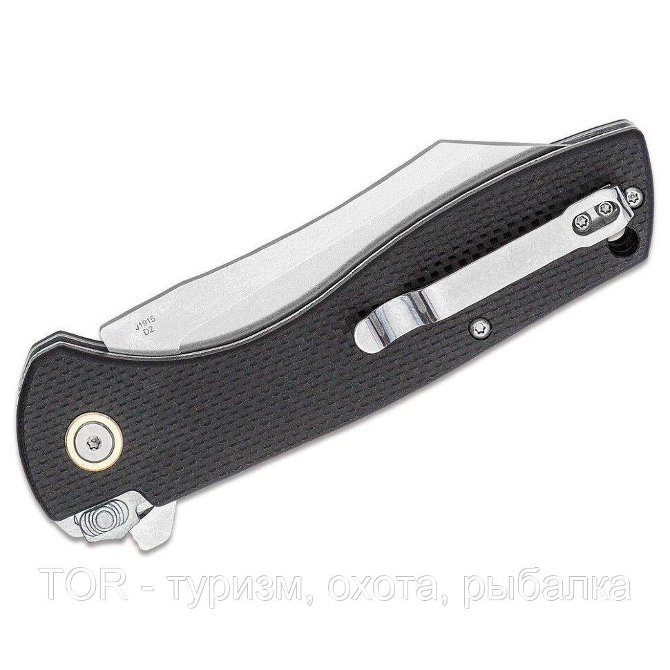 

Нож CJRB Kicker SW, D2, G10 ц:black