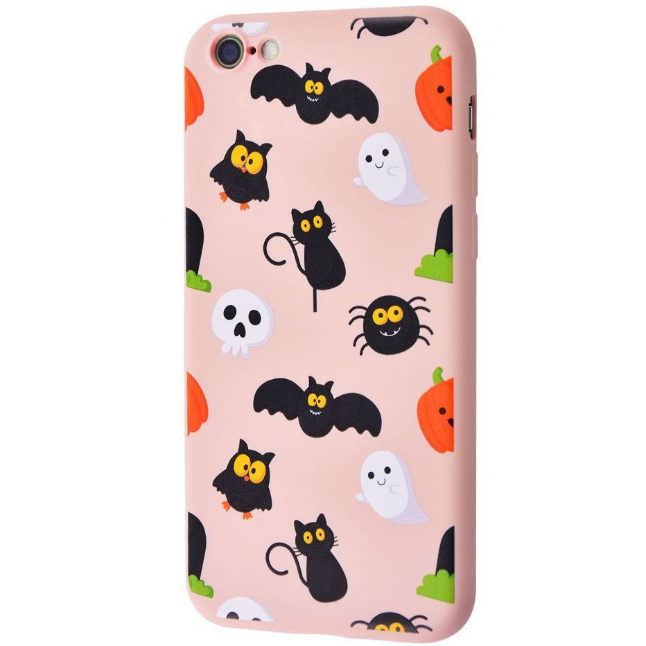 

TPU чехол WAVE Fancy для Apple iPhone 7 / 8 / SE (2020), Black cats / pink sand