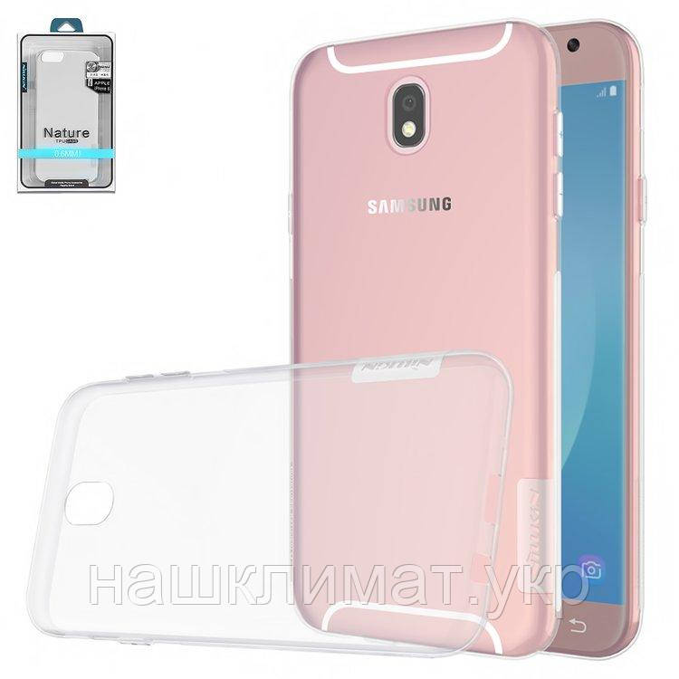 

Чехол Nillkin Nature TPU Case для Samsung J530 Galaxy J5 (2017), бесцветный, прозрачный, Ultra Slim, силикон