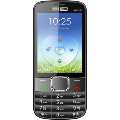 

Мобильный телефон Maxcom MM320 Black, Черный