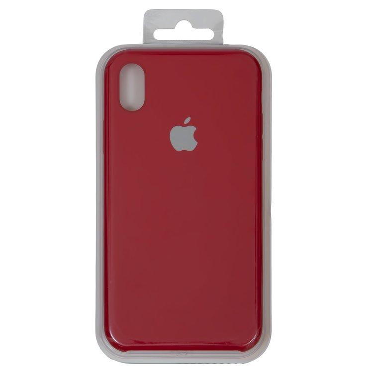 

Чехол для iPhone XR, красный, Original Soft Case, силикон, china red (31