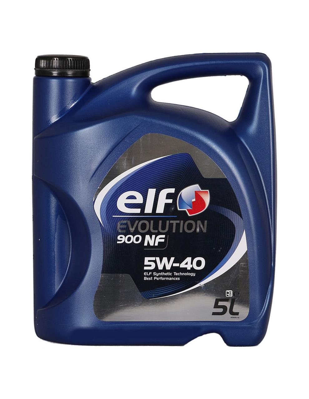 

Масло ELF EVOLUTION 900 NF 5W40 5 л (ELF)