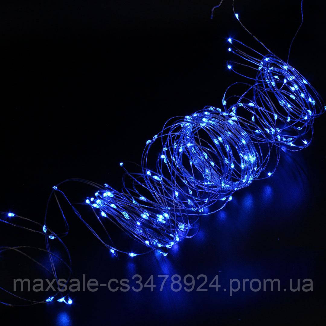 

Xmas гирлянда 200 led Синяя 10 WIRE LINE * 2 METER 220V (100)