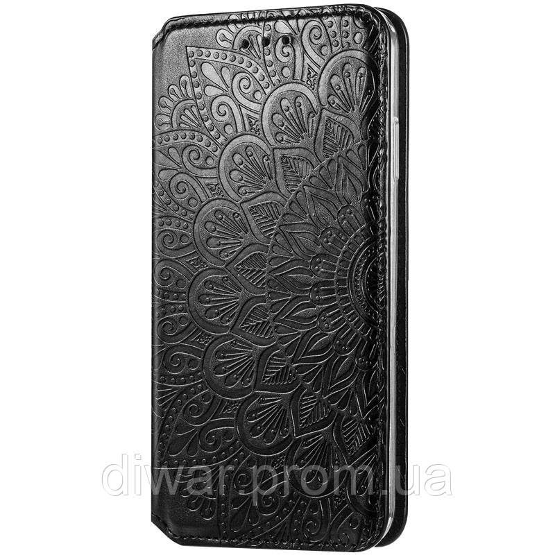 

Кожаный чехол книжка GETMAN Mandala (PU) для Samsung Galaxy A50 (A505F) / A50s / A30s, Черный