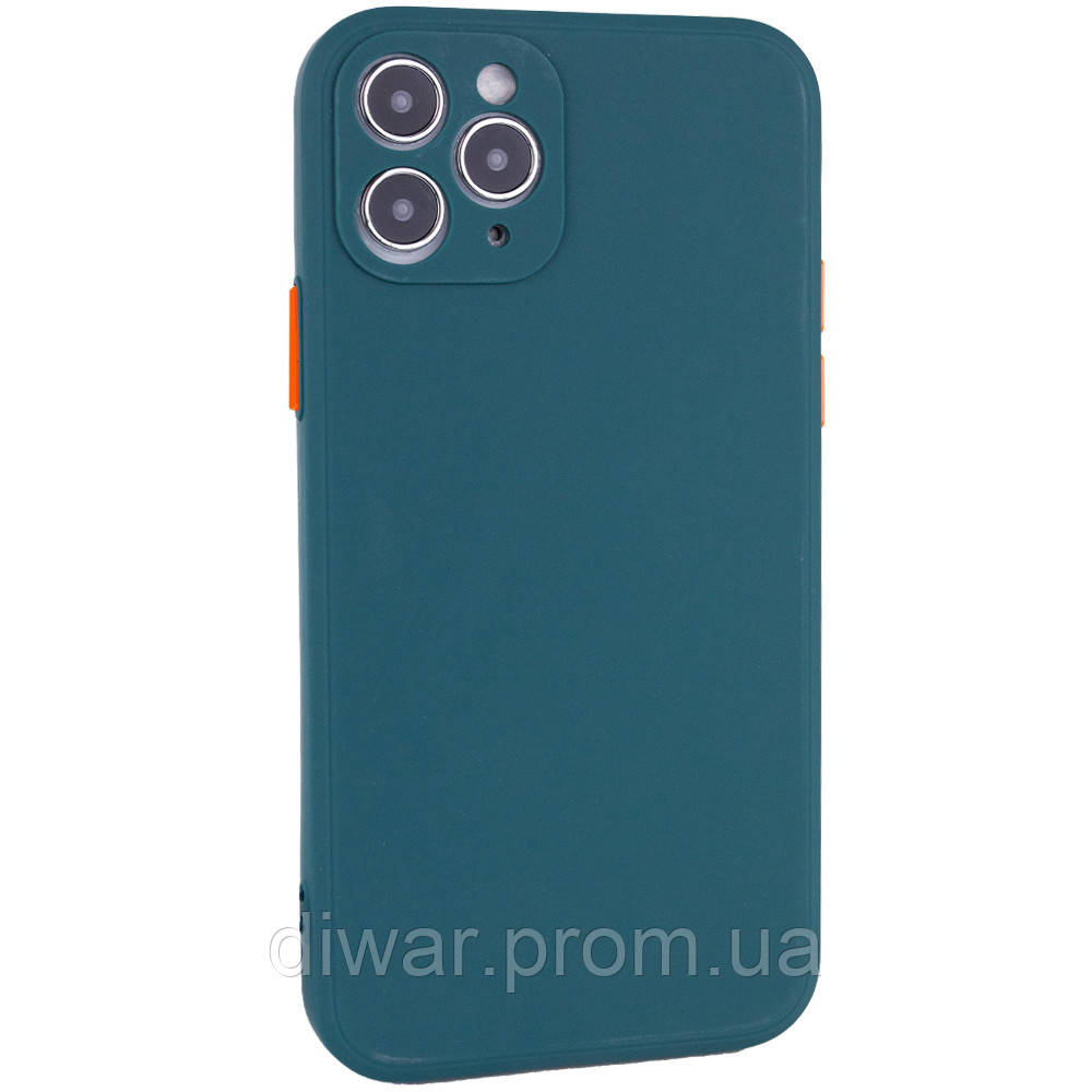 

Чехол TPU Square Full Camera для Apple iPhone 11 Pro Max (6.5, Зеленый