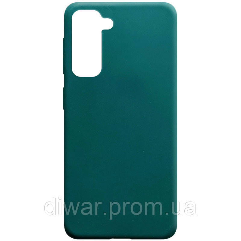 

Силиконовый чехол Candy для Samsung Galaxy S21 Зеленый / Forest green