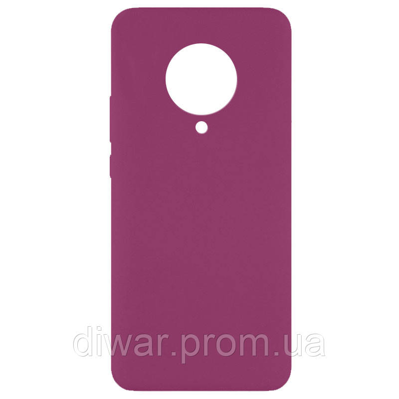 

Чехол Silicone Cover Full without Logo (A) для Xiaomi Redmi K30 Pro / Poco F2 Pro, Бордовый / marsala