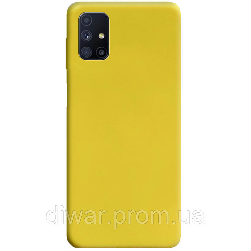 

Силиконовый чехол Candy для Samsung Galaxy M51 Желтый