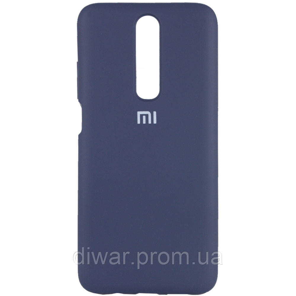 

Чехол Silicone Cover Full Protective (AA) для Xiaomi Redmi K30 / Poco X2 Синий / Dark Blue