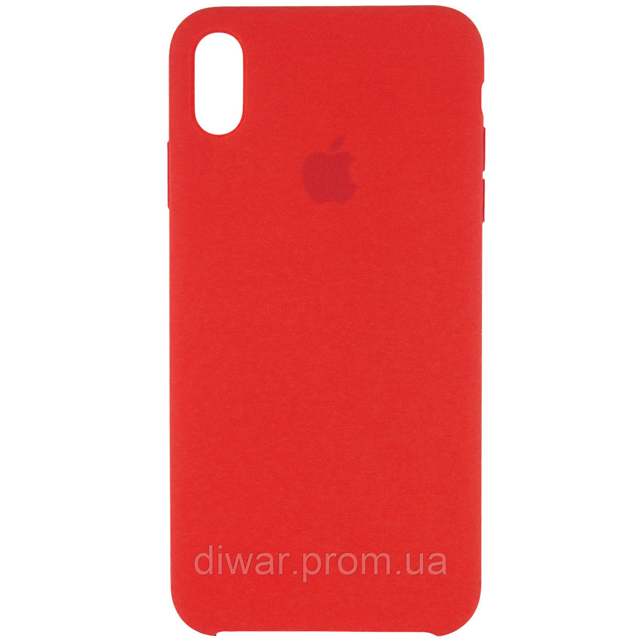 

Чехол Silicone case (AAA) для Apple iPhone XS Max (6.5") Красный / Red