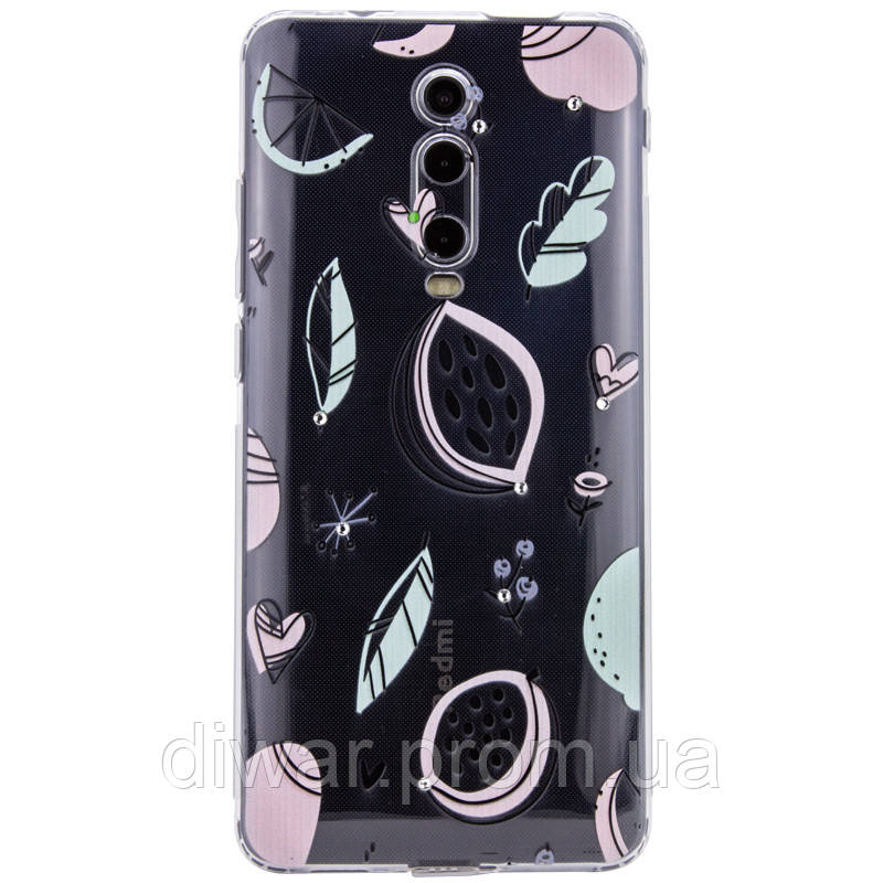 

TPU чехол Luxury Diamond full protective для Xiaomi Redmi K20 / K20 Pro / Mi9T / Mi9T Pro Прозрачный / Экзотические фрукты