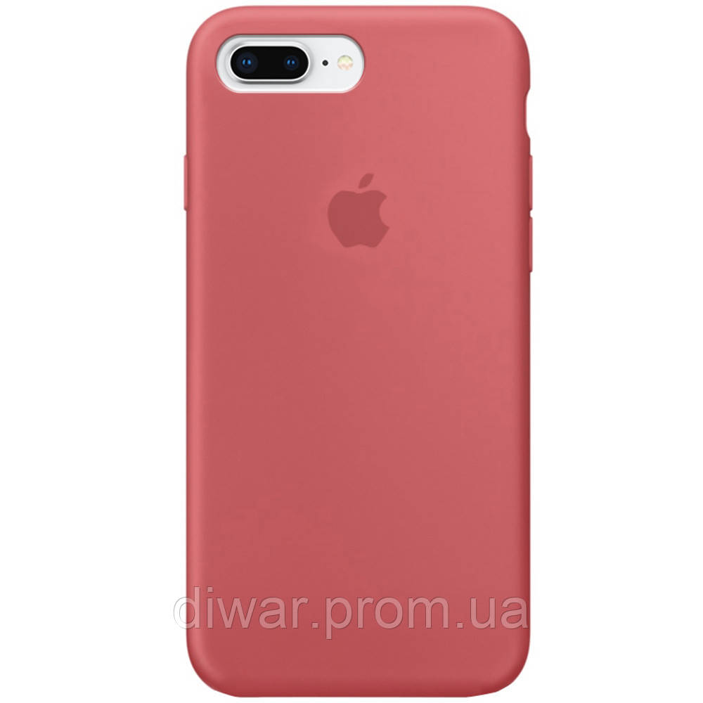 

Чехол Silicone Case Full Protective (AA) для Apple iPhone 7 plus / 8 plus (5.5, Красный / camellia