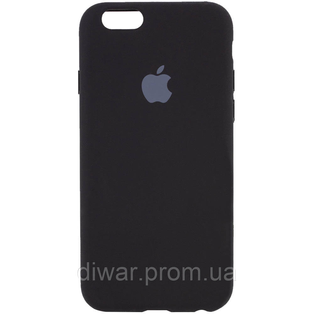 

Чехол Silicone Case Full Protective (AA) для Apple iPhone 6/6s (4.7") Черный / Black