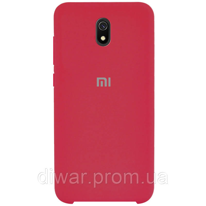 

Чехол Silicone Cover (AA) для Xiaomi Redmi 8a Розовый / Hot Pink