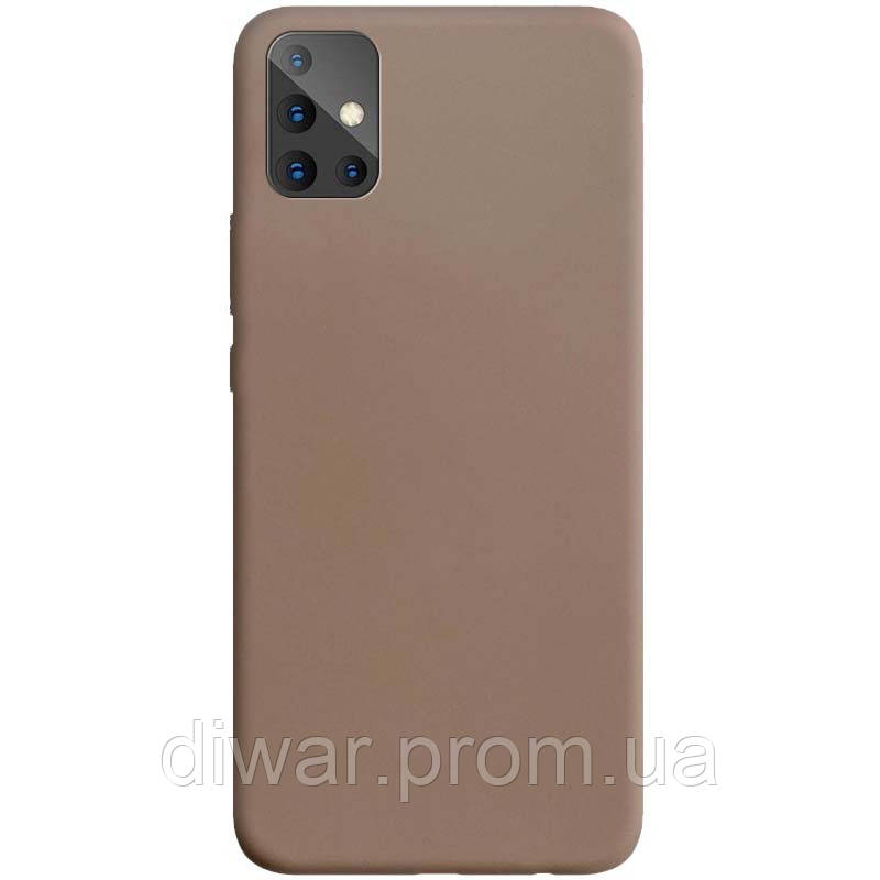 

Силиконовый чехол Candy для Samsung Galaxy A51 Коричневый