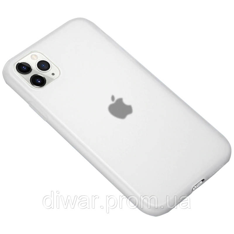 Силиконовый матовый полупрозрачный чехол для Apple iPhone 11 Pro Max (6.5") Матовый / Matte