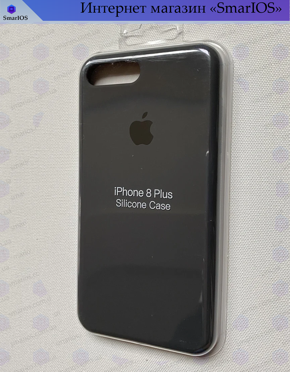 

Чехол Silicone Case iPhone 7 Plus / 8 Plus Матовый, Сликон + Микрофибра Внутри. Выбери Цвет в Карточке Товара, Серый