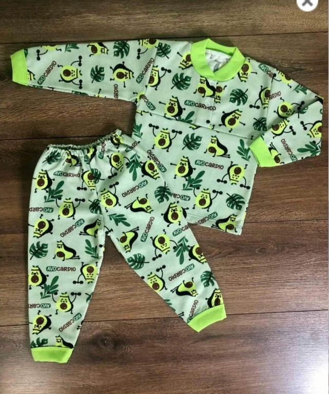 

Пижама на байке для малышей 74 80 86 92 размер, Разные цвета