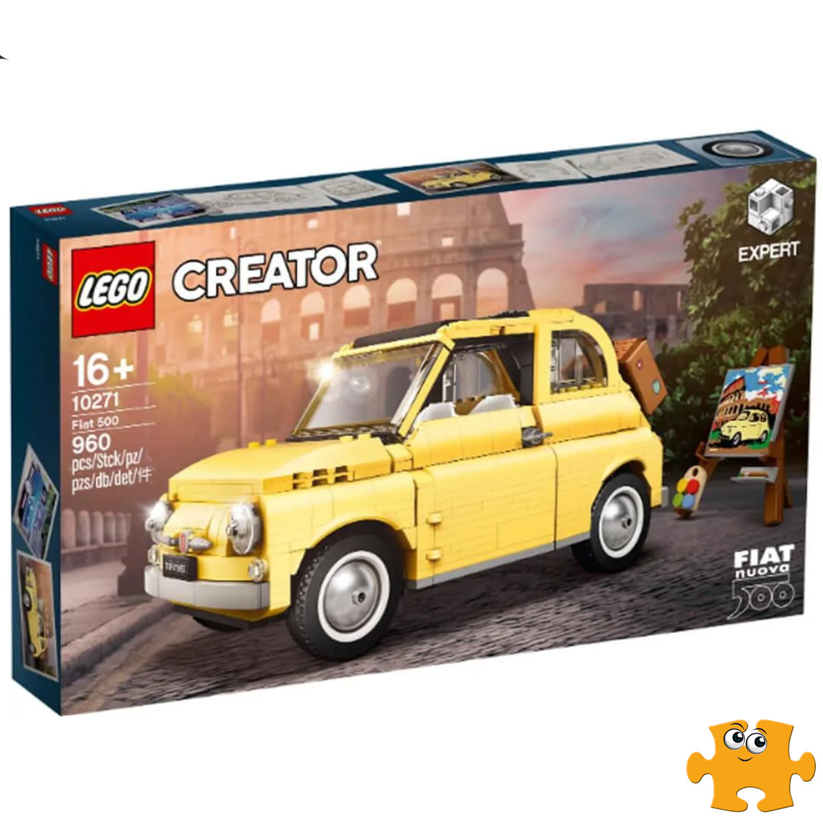 

Конструктор LEGO Fiat 500 960 деталей (10271