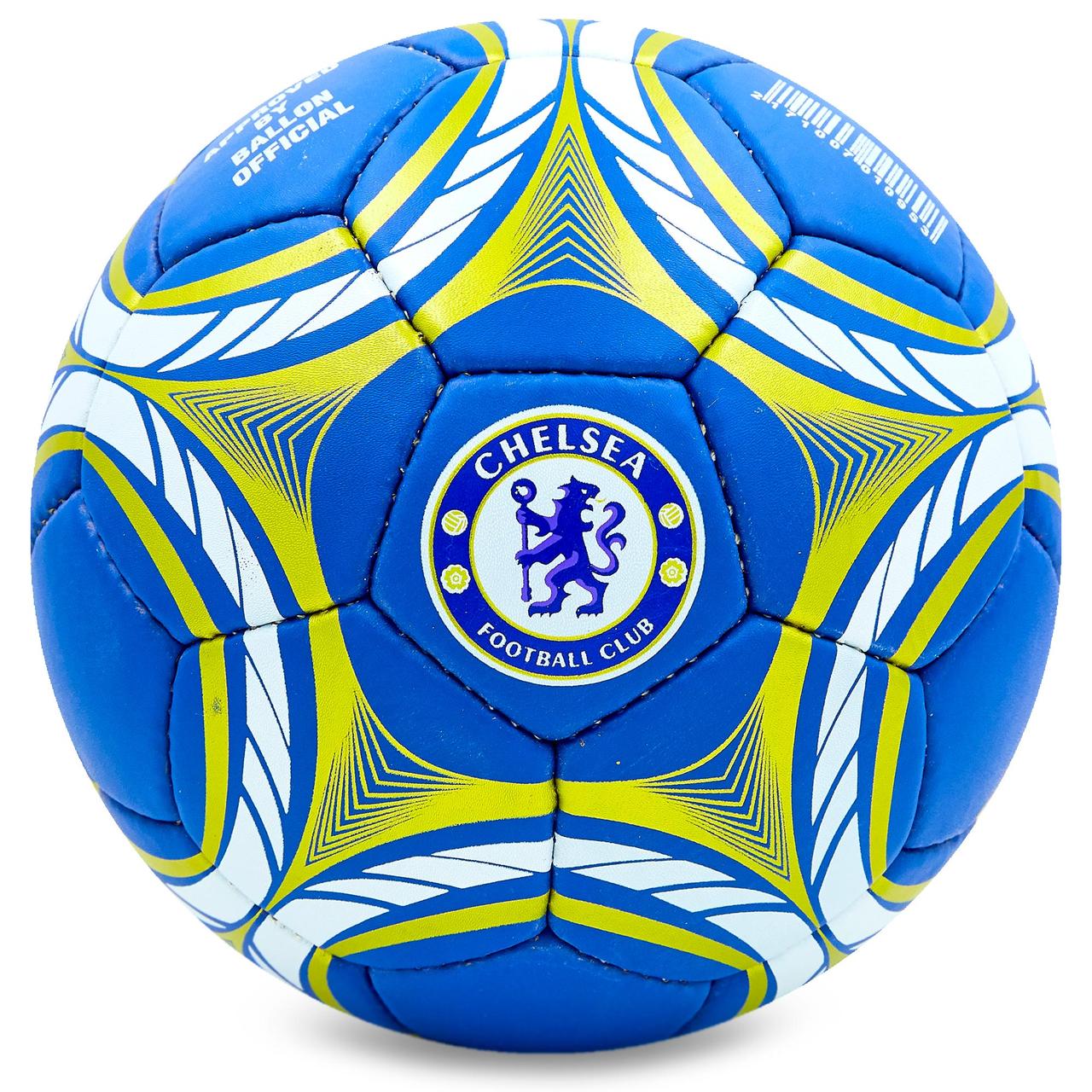 

Мяч футбольный №5 Гриппи 5сл. CHELSEA FB-0047-162 (№5, 5 сл., сшит вручную)