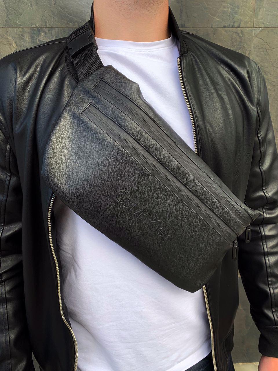 

Бананка Calvin Klein кожа