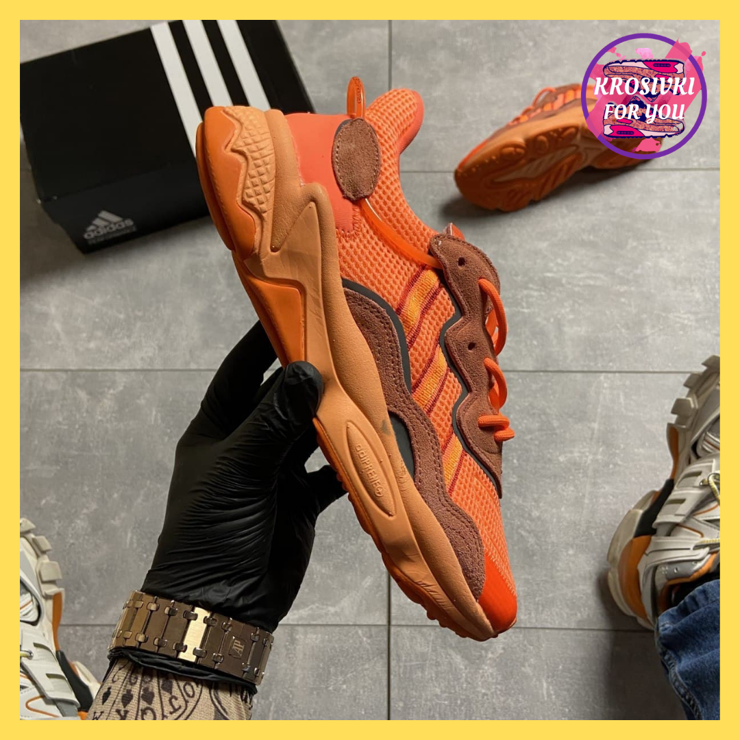 

Мужские кроссовки Adidas Ozweego Orange Red (Оранжевый) 37