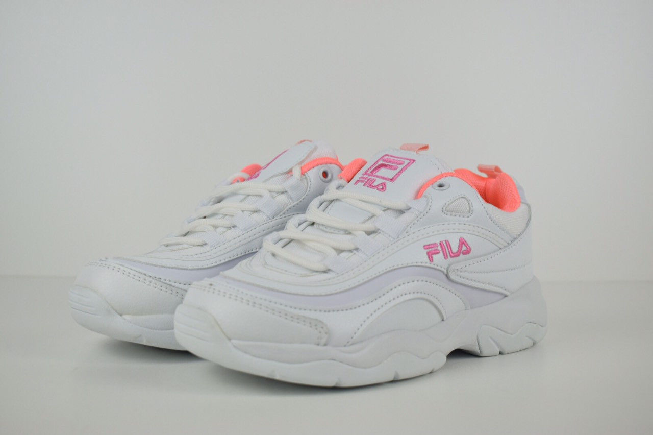 

Женские кроссовки FILA Фила Ray белые кожа, Код ОД - 2555 39, Белый