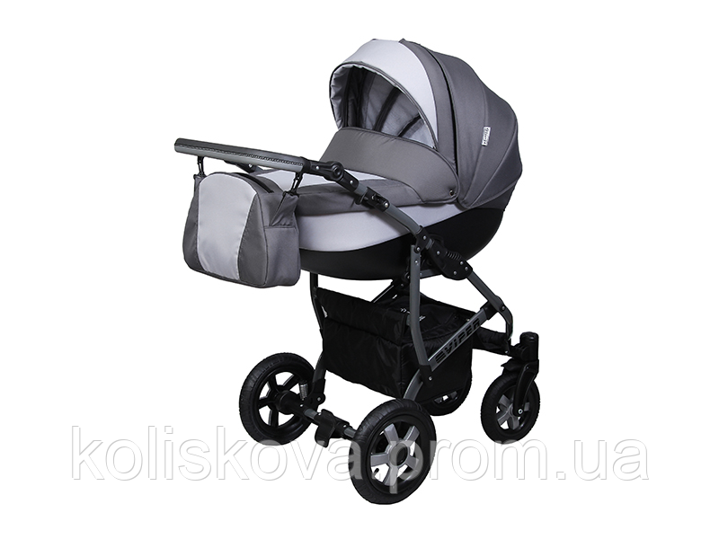 

Дитяча коляска 2 в 1 Angelina Viper Smart графіто-сіра color 4, Серый