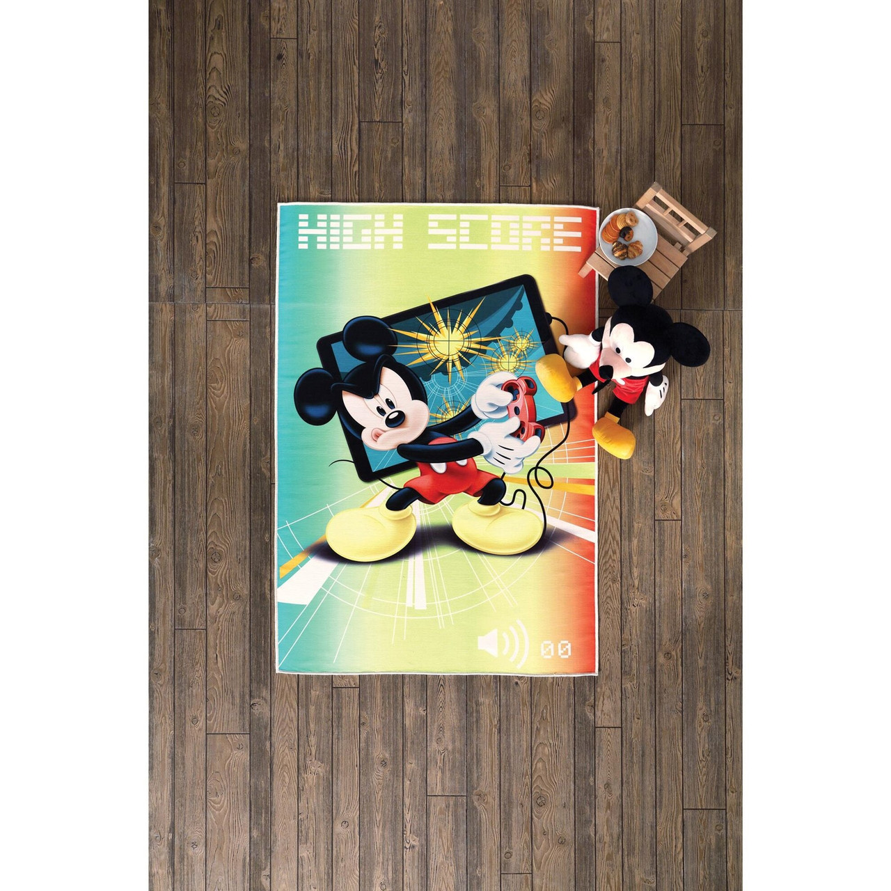 

Коврик в детскую tac disney mickey high 80*140 см. #S/H