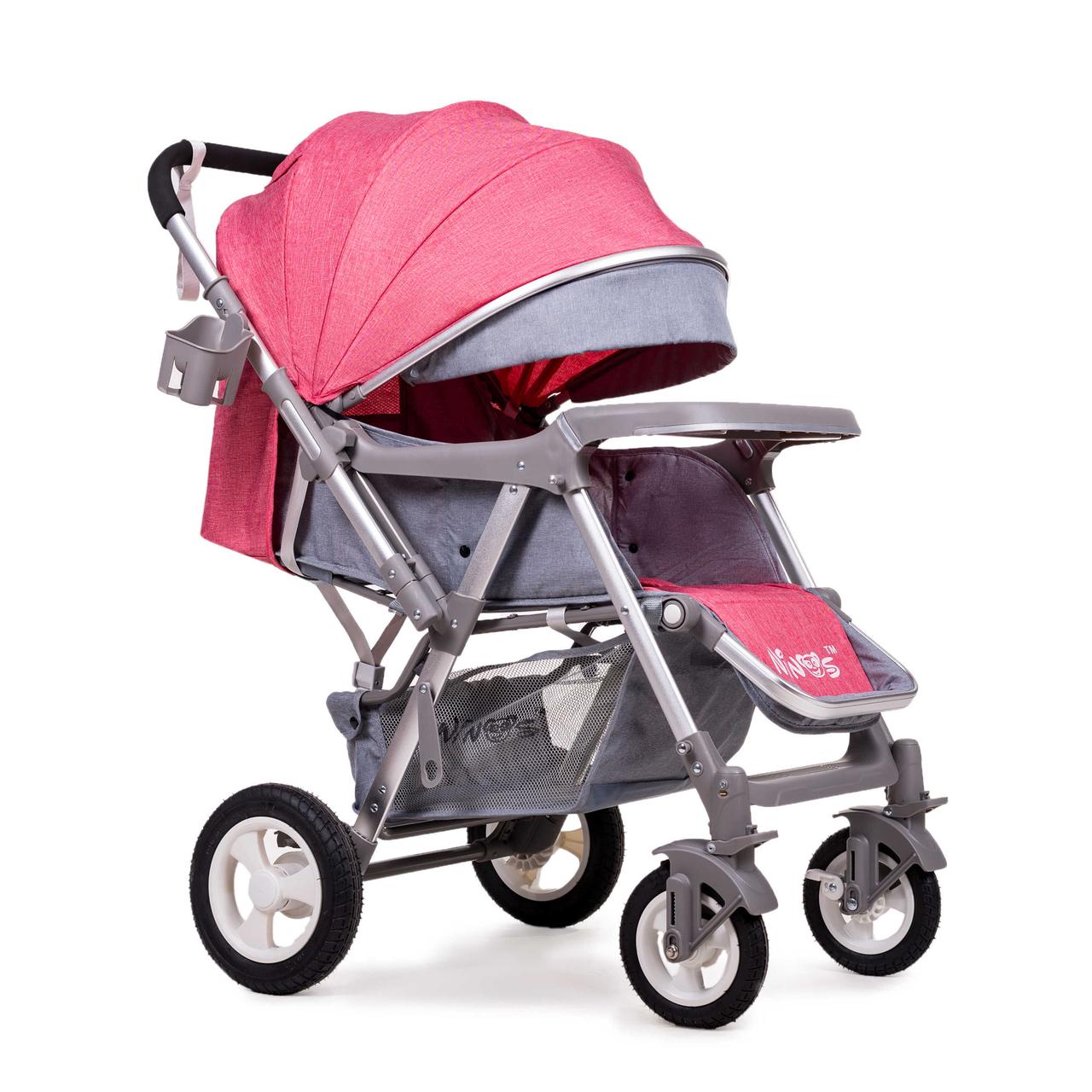 

Прогулочная коляска Ninos Maxi Pink (N2019MAXIP